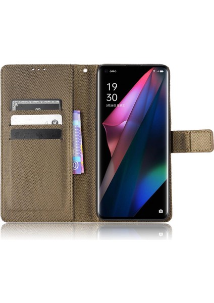 GX Boutique Oppo Bulmak Için Kılıf X3/x3 Pro Kart Tutucu Kickstand Manyetik Cüzdan Kapak (Yurt Dışından)