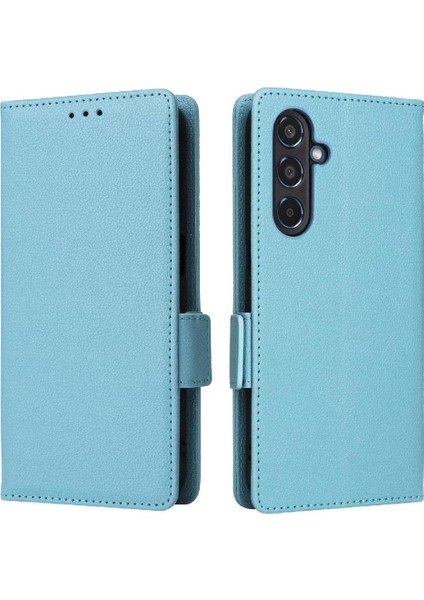 Samsung Galaxy M35 5g Pu Deri Manyetik Yan Toka Kart Için Flip Case (Yurt Dışından)