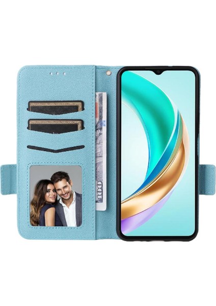 Onur X6B 4g Pu Deri Için Flip Case Yan Toka Manyetik Kart Yuvaları (Yurt Dışından)