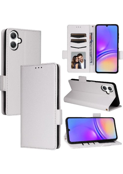 Mays Home1 Samsung Galaxy A06 Için Flip Case Kart Yuvaları Tutucu Pu Deri Manyetik (Yurt Dışından)