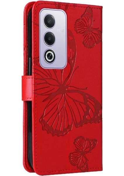 Kart Yuvası Standı Flip Kickstand ile Oppo A3 Pro 5g Pu Deri Için Kılıf (Yurt Dışından)