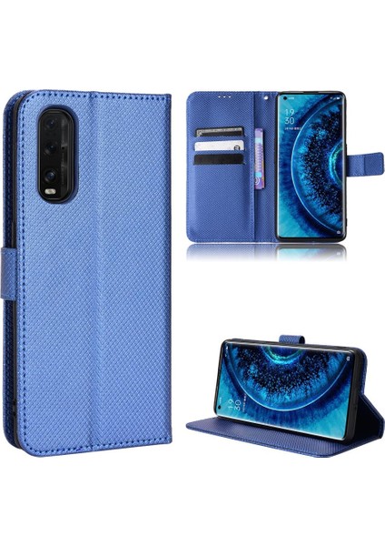 Oppo Bulmak Için Kılıf X2 Manyetik Cüzdan Kart Tutucu Kapak Kickstand (Yurt Dışından)