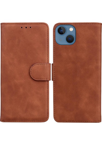 IPhone 15 Için Flip Case Pro Kart Yuvası Manyetik Premium Pu Deri Standı (Yurt Dışından)