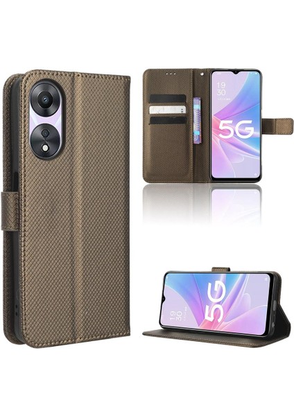 Oppo Case 5g Kart Tutucu Kickstand Manyetik Cüzdan Kapağı Için Kılıf (Yurt Dışından)