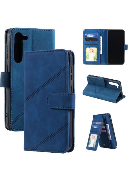 Samsung Galaxy S23 Artı Pu Deri Kart Tutucu Kickstand Cüzdan (Yurt Dışından)