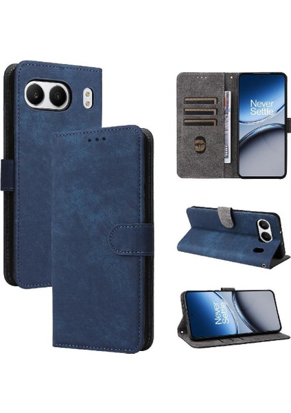 Oneplus Nord 4 5g Pu Deri Için Kılıf Rfıd Engelleme Flip Folio Cüzdan Kart (Yurt Dışından)