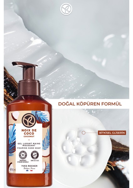 Sıvı Sabun Tropikal Hindistan Cevizi Ferahlatıcı Koku 190 ml Vegan Formül modelleri