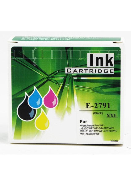 Fast® Epson T2791 Siyah Ink Kartuş 55ML