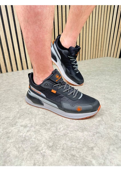 Günlük Erkek Sneaker Bağcıklı Kalın Tabanlı Rahat Hafif Spor Ayakkabı 2019