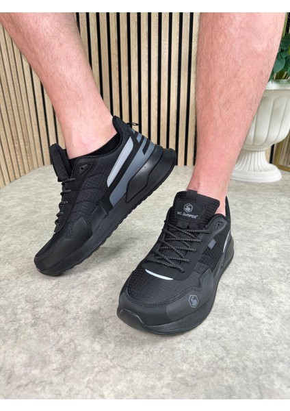 Günlük Erkek Sneaker Bağcıklı Kalın Tabanlı Rahat Hafif Spor Ayakkabı 2019