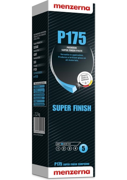 P175 Süper Parlatıcı Katı Cila Sarı Çok Amaçlı Yüzey Parlatıcı – 1300 gr
