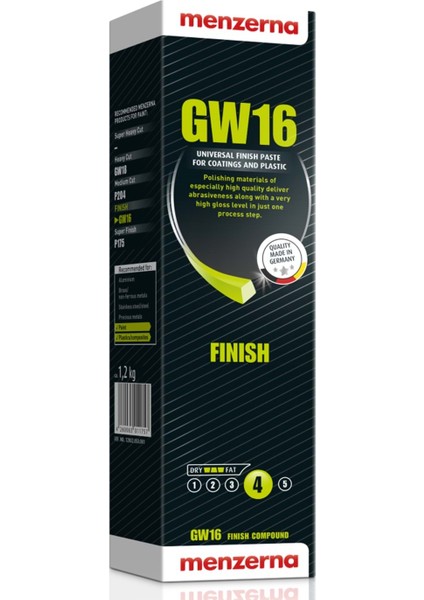 GW16 Parlatıcı Katı Cila Bej Plastik Kompozit Boyalı Yüzey Parlatıcı – 1200 gr