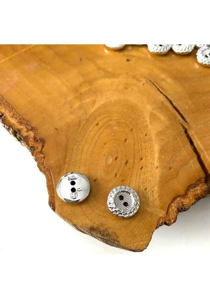 11,5 mm Nikel Metalize Düğme (25 Adet) fiyatları