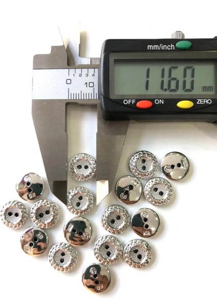 11,5 mm Nikel Metalize Düğme (25 Adet) modelleri