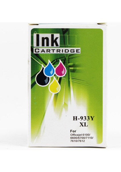 Fast® Hp 933XL Sarı Ink Kartuş 13ML (V3)