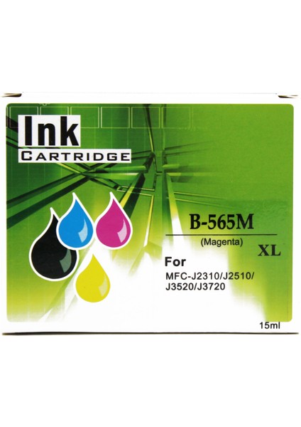 Fast İmage Fast® Brother LC565XL Kırmızı Ink Kartuş 15ML (V3)
