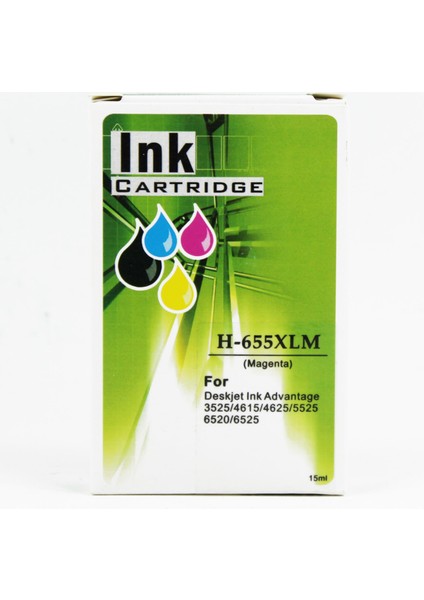 Fast® Hp 655XL Kırmızı Ink Kartuş 15ML