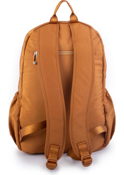 Unisex Büyük Boy Su Geçirmez (Waterproof) Hafif Sırt Çantası Çok Gözlü Hardal modelleri