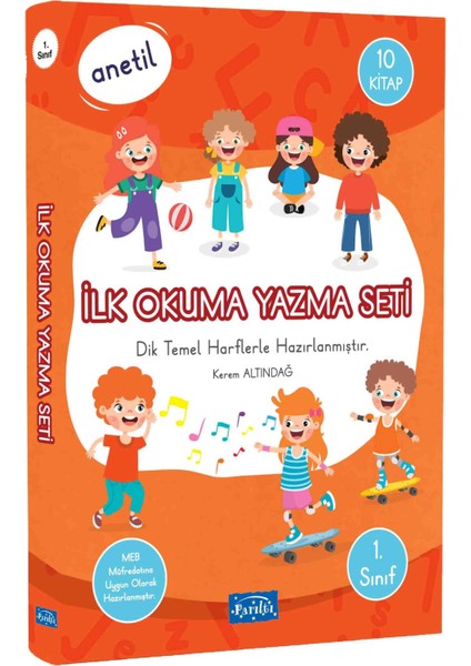 Anetil – İlk Okuma Yazma Seti (10 Kitap Set)