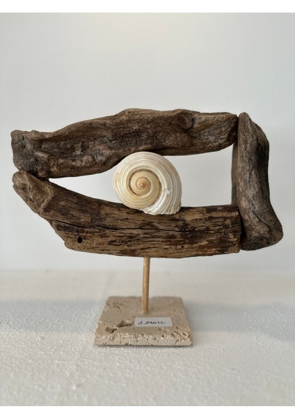 Ahşap Driftwood El Işi Dekor Biblo