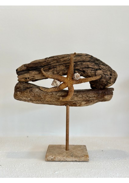 Ahşap Driftwood El Işi Dekor Biblo