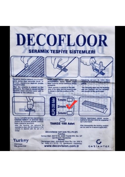 Seramik Tutucu Seviye Tespit Derz Klipsi indirimleri