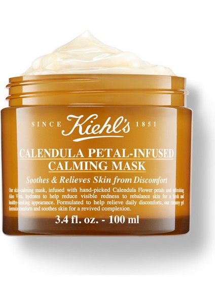 Calendula Kadife Çiçeği Özlü Yatıştırıcı & Nemlendirici Maske 100 ml