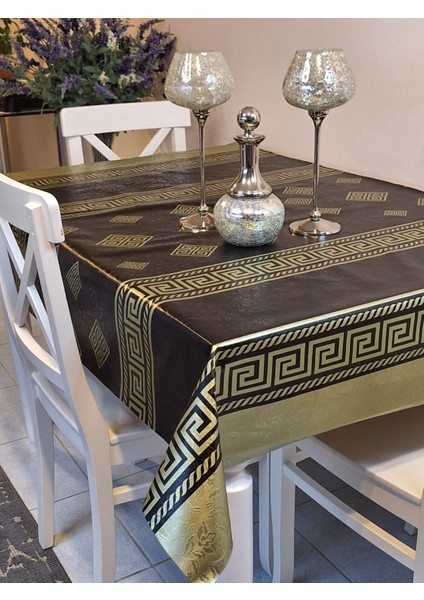Elyaflı Pvc Muşamba - Desenli Silinebilir Masa Örtüsü fırsatları