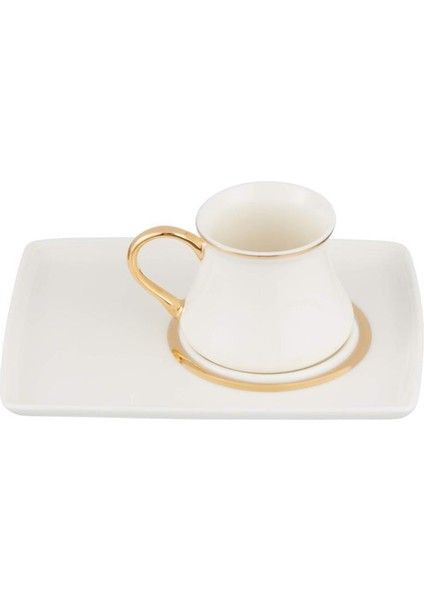 Otto Altın Yaldızlı Tek Kişilik Türk Kahvesi Fincanı