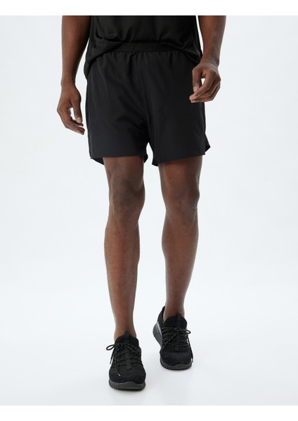 Spor Şort Kısa Içi Külotlu Beli Lastikli Cep Detaylı modelleri