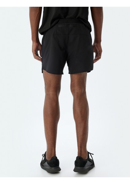 Spor Şort Kısa Içi Külotlu Beli Lastikli Cep Detaylı fırsatları