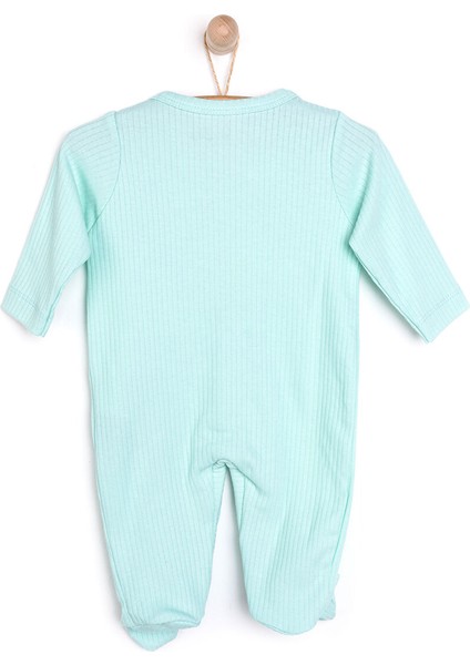 HelloBaby Yenidoğan Erkek Patikli Tulum Erkek Bebek