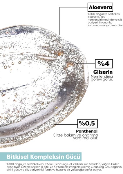 Nemlendirici Sebum Dengeleyici Vitaherb Kompleks Yüz Temizleme Jeli