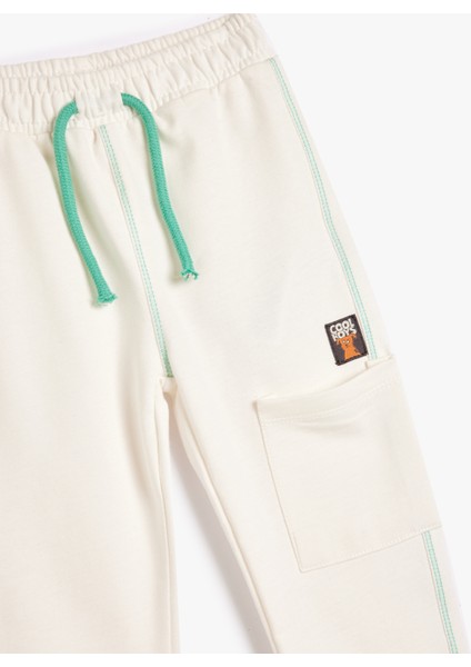 Jogger Eşofman Altı Beli Bağlamalı Cepli modelleri