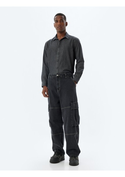 Klasik Gömlek Uzun Kollu Düğmeli Pamuklu fiyatları