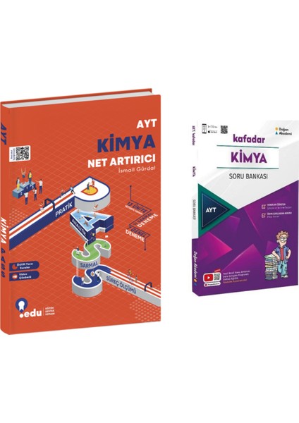 Edu Yayınları Ayt Kimya Net Artırıcı & Doğan Akademi Kafadar Kimy