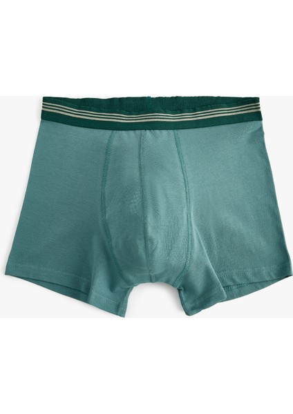 3'lü Boxer Seti Kamuflaj Desenli Pamuklu