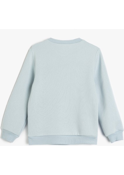 Sweatshirt Anime Baskılı Uzun Kollu Bisiklet Yaka fiyatları