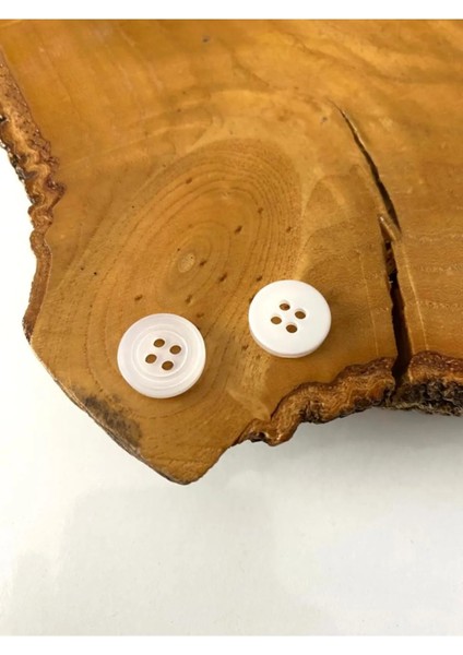 12,5 mm Beyaz Gömlek Düğmesi (30 Adet) fiyatları