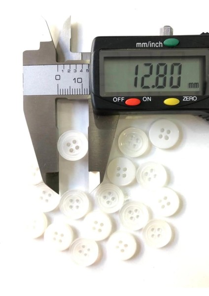 12,5 mm Beyaz Gömlek Düğmesi (30 Adet) modelleri