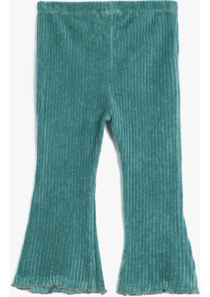 Ispanyol Paça Tayt Beli Lastikli