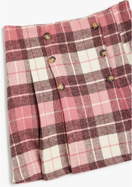 Pileli Etek Düğme Detaylı modelleri