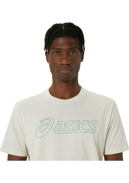 Asics Logo Ss Tee Erkek Kahverengi Kısa Kollu Tshirt 2031E188-200