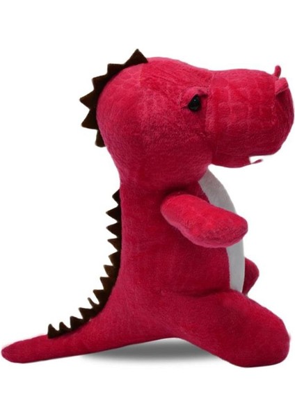 Sevimli Peluş Dinozor 30 Cm. - Pembe