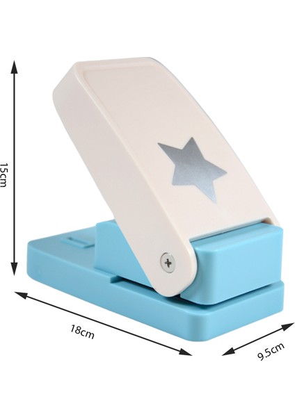 Süper Şekilli Delgeç Yıldız 6.3 cm KM5825