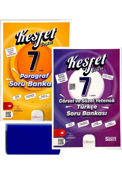 7. Sınıf Keşfet Paragraf - Sözel Yetenek – Silgi