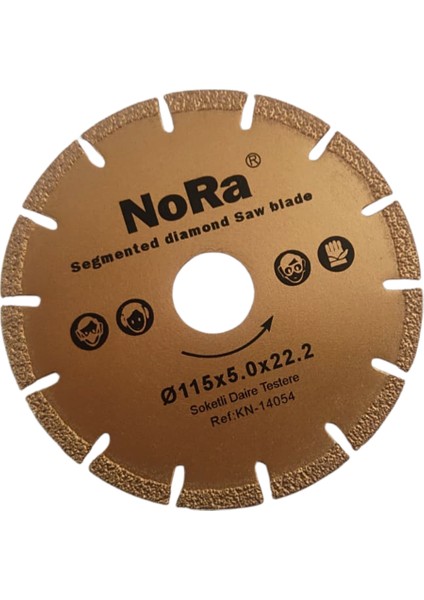 Soketli Elmas Testere 115 mm KN-14054