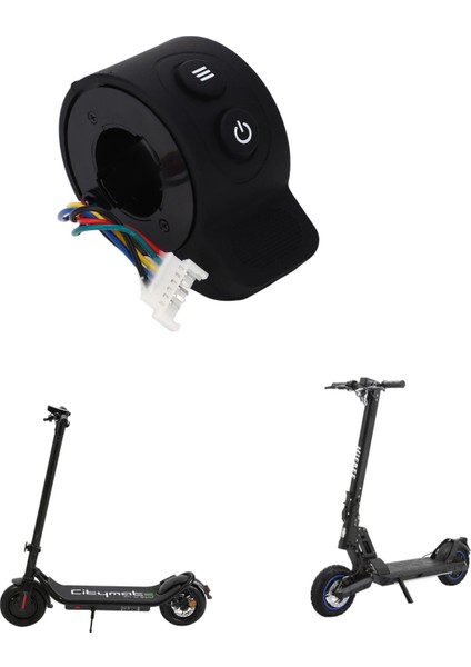 Hifree Gaz Kolu Citymate Pro 350/450W/500W Uyumlu Parmak El Gazı Elektrikli Scooter Himo L2 Nave N65 fiyatları