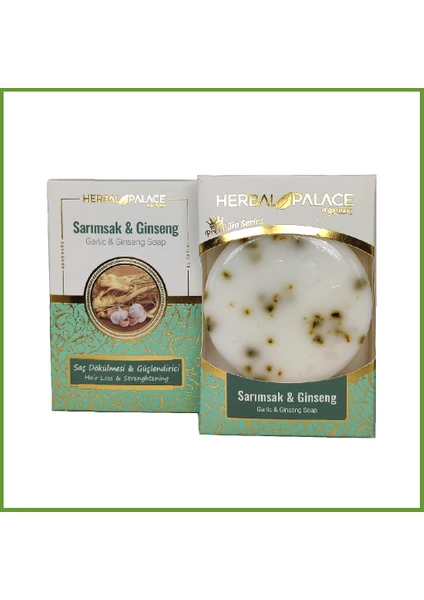 Herbal Palace Gınseng Sarımsak Sabunu 125gr (1adet)