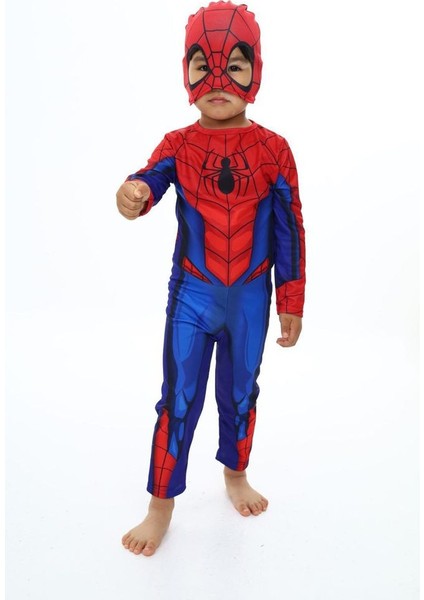 Gadget Gear Spiderman Çocuk Kostümü - Süper Kahraman Kostümü, Halloween ve Parti Kostümü